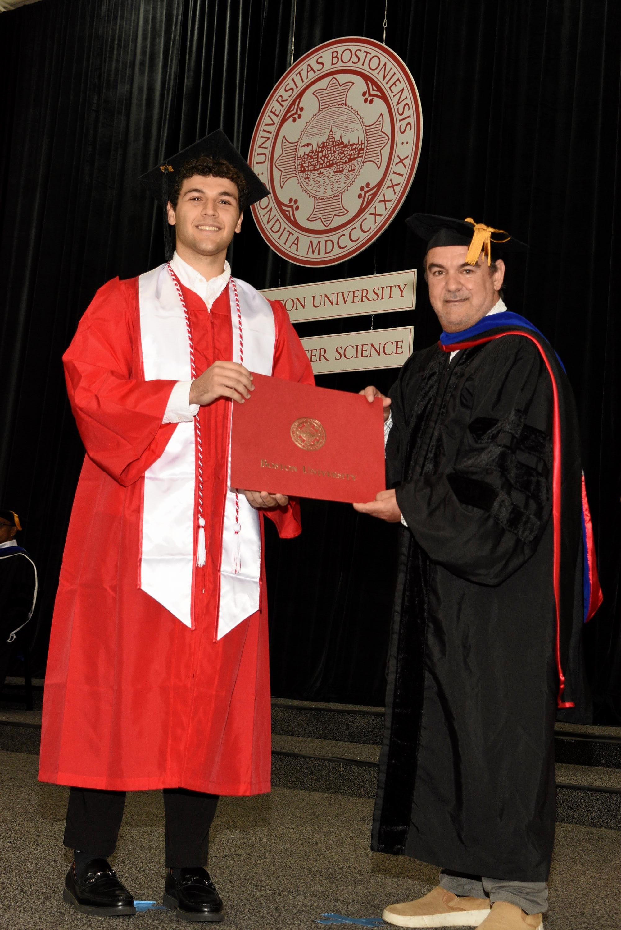 Edward Marecos — BU Graduation